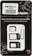 M-Life 3in1 Adaptor SIM în culoarea Negru