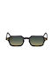 Kyme Unisex Sonnenbrille mit Gray Kunststoff Gestell und Grün Verlaufsfarbe Linse LIAM 03
