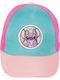 Arditex Kinderhut Jockey Stoff Hellblau