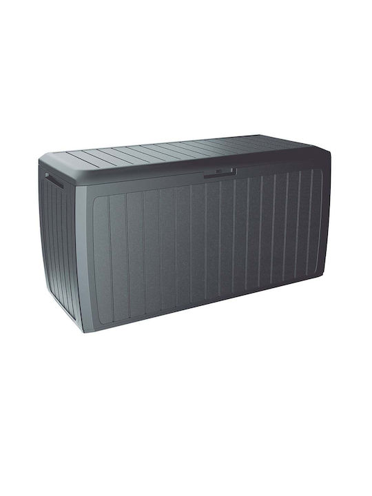 Casaria Außenlagerbox aus Polypropylen 290Es Gray L117xB47xH60cm Casaria Außenlagerbox aus Polypropylen 290Es Gray L117xB47xH60cm