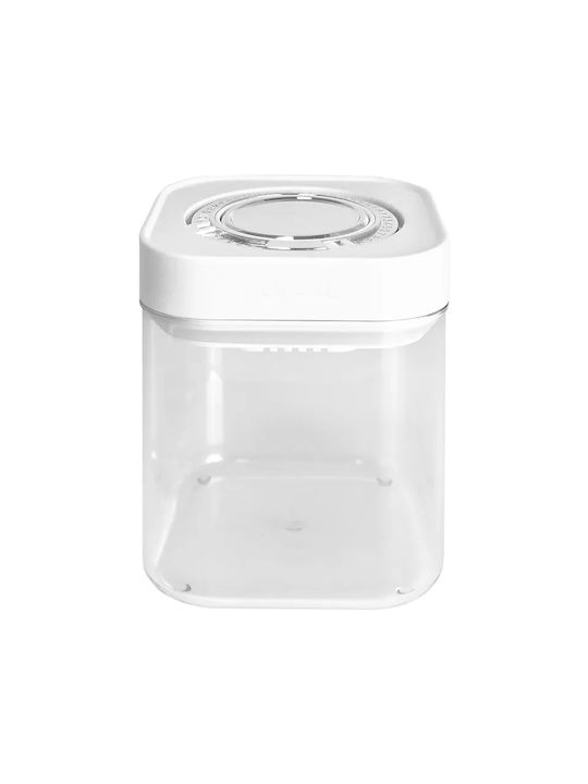 Feggrini Vase Coffee with Lid Plastic Transparent 1700ml