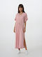 Pink Label Women's Maxi Beach Dress Orange