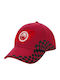 Olympiacos F.C Adult Cap Ultimate Red Black Racing Scratch 100% Cotton Drill Adult Unisex One Size
