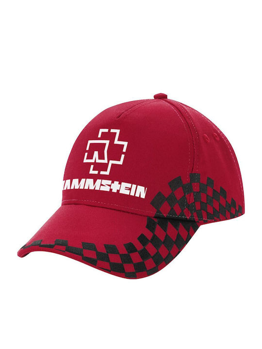 Pălărie Adulți Rammstein Ultimate Roșu Negru Ra...