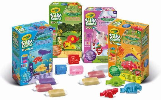 Crayola Knete Spiel-Set Silly Scents Für 3+ Alter 24 Mehrfach Verschiedene Designs