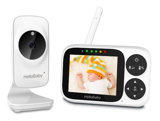 HelloBaby Drahtlose Babyüberwachung , Zwei-Wege-Kommunikation & Schlaflieder