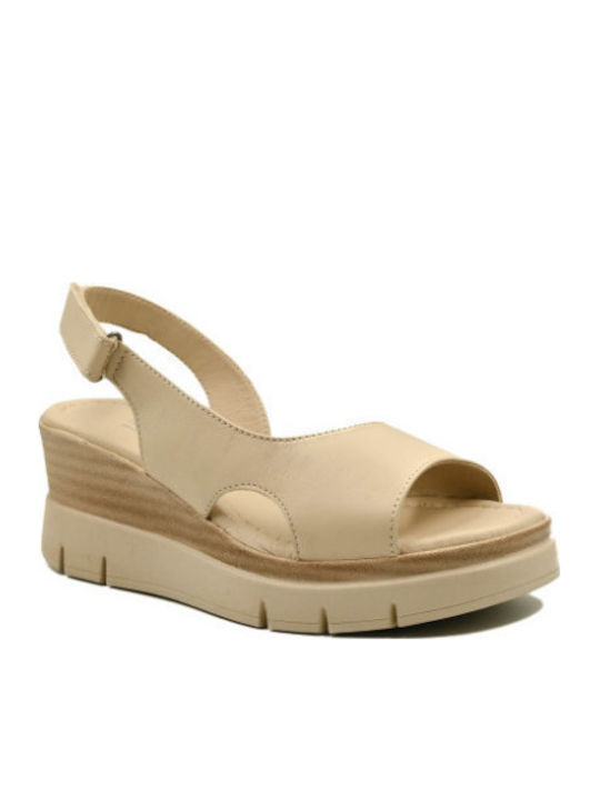 Anatomische Damenplattformen Beige