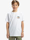 Kids' T-shirt White Ev Sunny Palms
