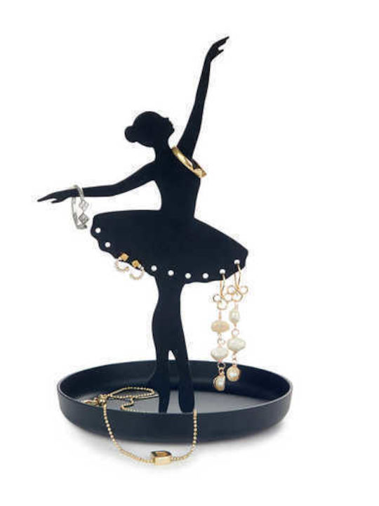 Balvi Ballerina Stand Pentru Bijuterii Metalic Negru