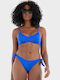 Bikini Set Top & Slip Bottom with Adjustable Straps Royal Blue