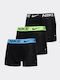 DriFIT Engineered Microfiber Trunk 3Pack Men's Boxers Black 3Pack
