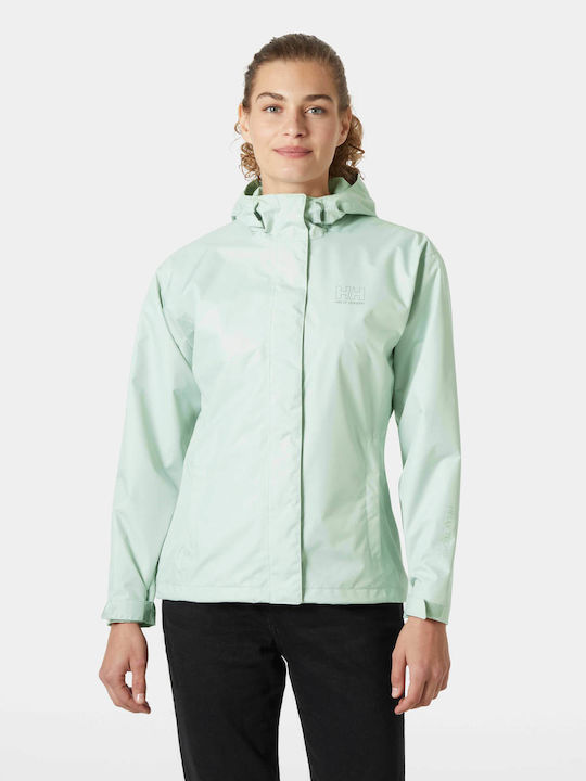Helly Hansen Γυναικείο Μπουφάν για Χειμώνα Green