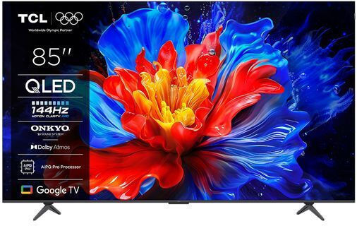TCL Смарт Телевизор 85" 4K UHD QLED 85P8K HDR (2025)