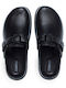 Luofu Herren Clogs Schwarz
