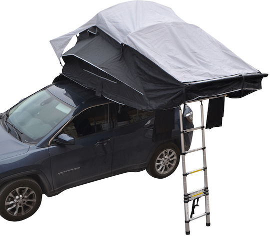 Camping Tent Mountaineering Black 4 Seasons For 3 People Waterproof 3000mm 145x310x126cm