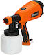 Pulverizator electric de vopsea Monzana 500 W, recipient de 800 ml, debit de 800 ml/min, presiune 0.1-0.2 bar, 3 modele de pulverizare ajustabile