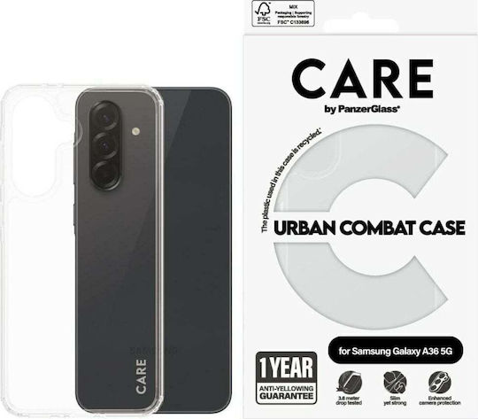 CARE by PanzerGlass Flagship Back Cover Plastic Transparent (Samsung A56 5G, PanzerGlass)