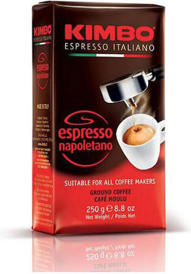 Kimbo Espresso Coffee Napoletano Ground 250gr