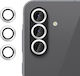 Kalebol Camera Protection Tempered Glass Silver for the Samsung Galaxy A36 5G