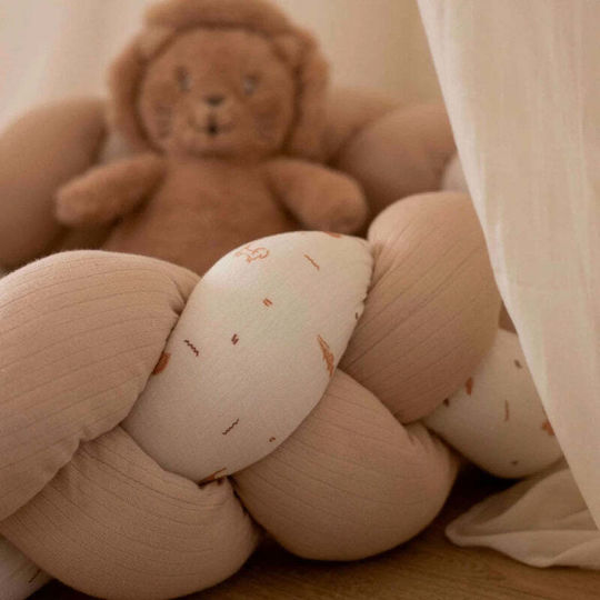 Trois Kilos Sept Панта Плетена Вътрешен Ecru, Beige 20x200см Trois Kilos Sept Панта Плетена Вътрешен Ecru, Beige 20x200см