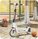 Homeone Kids Scooter 2-Wheel for 8+ Years White