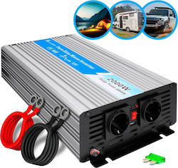Extralink Car Inverter Pure Sinewave 2000W to Converter 12V DC in 230V AC with 1xUSB Extralink Car Inverter Pure Sinewave 2000W to Converter 12V DC in 230V AC with 1xUSB