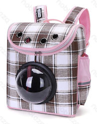 Nobleza Rucksack für Hunde Rosa L38xB32xH20cm.