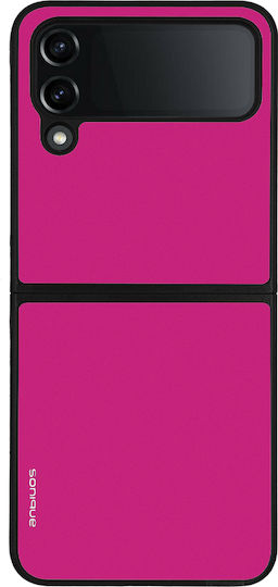 Sonique Книга Силикон Лилав (Galaxy Z Flip)