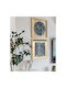 InTheBox Azure World 1 Πίνακας σε Καμβά 80x80cm