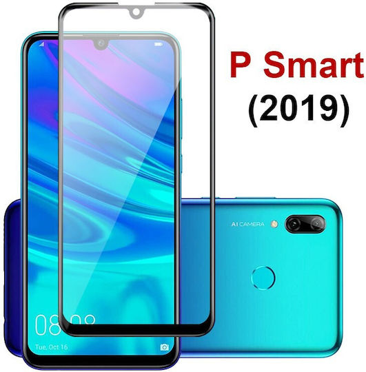 3D 0.3mm Full Face Tempered Glass Negru (Huawei P Smart 2019/P Smart+ 2019)