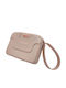 Mini Bag Damen Klappentasche Rosa / Nude