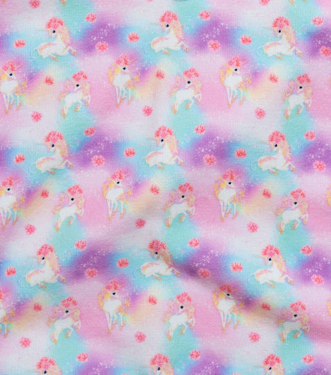 Beach Towel Unicorns Design 70x140 Tortue S5-224-100 Printed