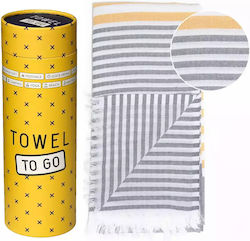 Towel To Go Πετσέτα Θαλάσσης Γκρι
