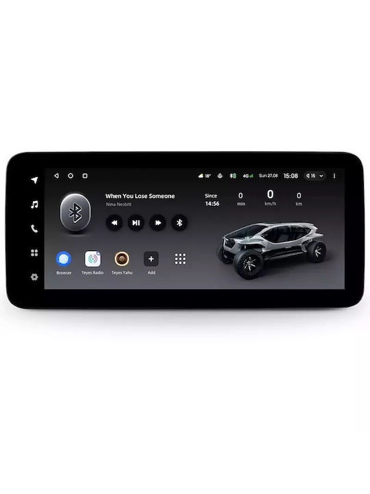 Teyes Sistem Audio Auto pentru Mercedes-Benz Un clasă Skoda Rapid 2015-2020 (Bluetooth/USB/WiFi/GPS/Apple-Carplay/Android-Auto/Partitură) cu Ecran Tactil 12.3"