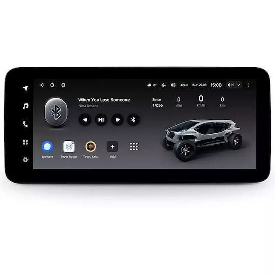 Teyes Sistem Audio Auto pentru Mercedes-Benz Un clasă Skoda Rapid 2015-2020 (Bluetooth/USB/WiFi/GPS/Apple-Carplay/Android-Auto/Partitură) cu Ecran Tactil 12.3"