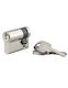 Thirard Zylinderschloss Sicherheits Halb 40mm (30-10) mit 3 Schlüssel