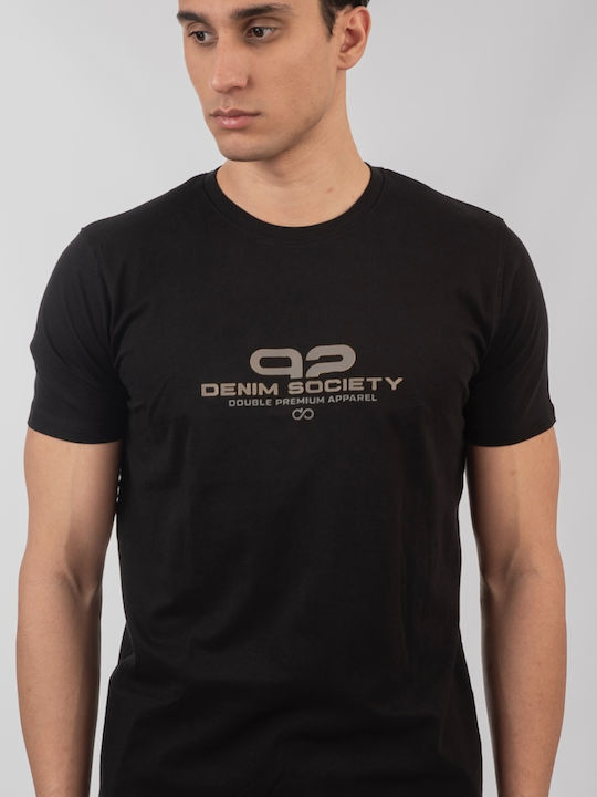 Double T-shirt Μαυρο