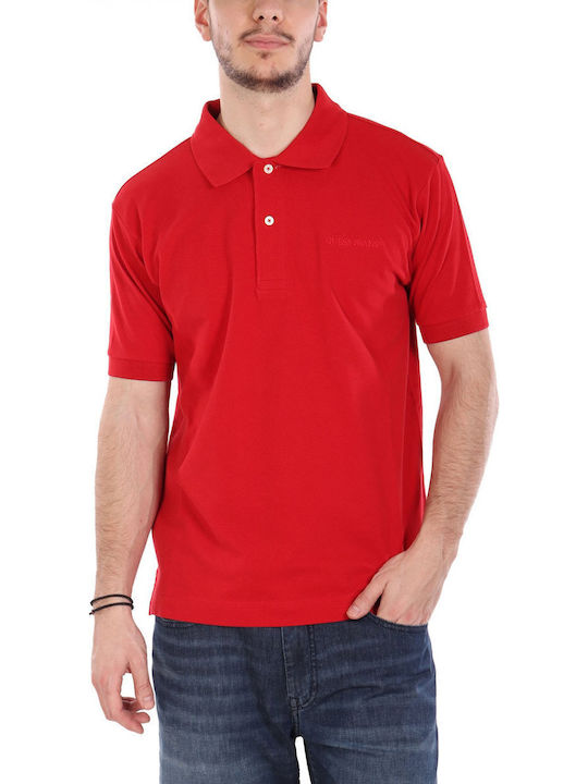 Guess Polo Blouse Red