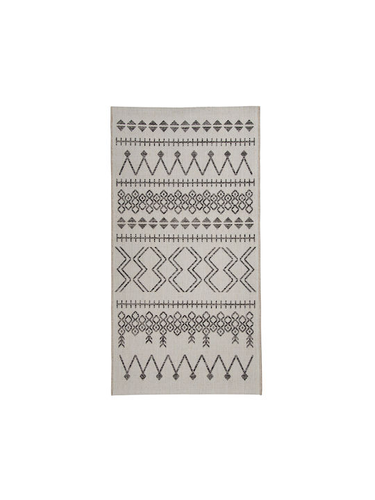 Viokarpet Prisma Covor De exterior Rectangular Din paie Gri