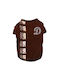 Pet Dog Shirt Lace Brown S 26cm