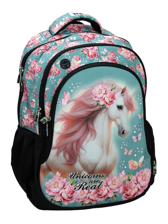 No Fear School Bag Backpack Elementary, Elementary Multicolour 30Liters