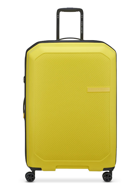Delsey Anvers Large Hard Bright Yellow Suitcase...