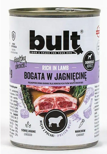 Bult Υγρή Τροφή Σκύλων με Αρνί χωρίς Γλουτένη 400gr