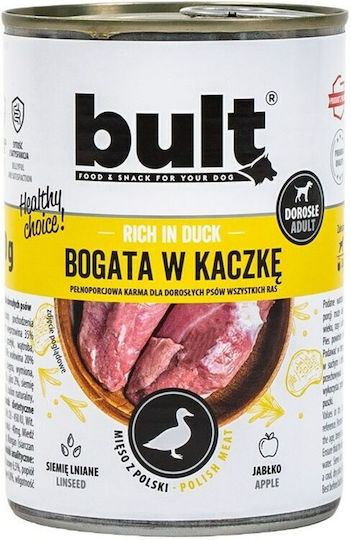 Bult Hrană Umedă pentru Câini cu Rață fără Gluten 400gr