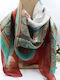 Women's Silk Scarf Multicolour