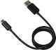 Motorola USB 2.0 Cable USB-C male - USB-A Black 1m (S928D24352) Bulk