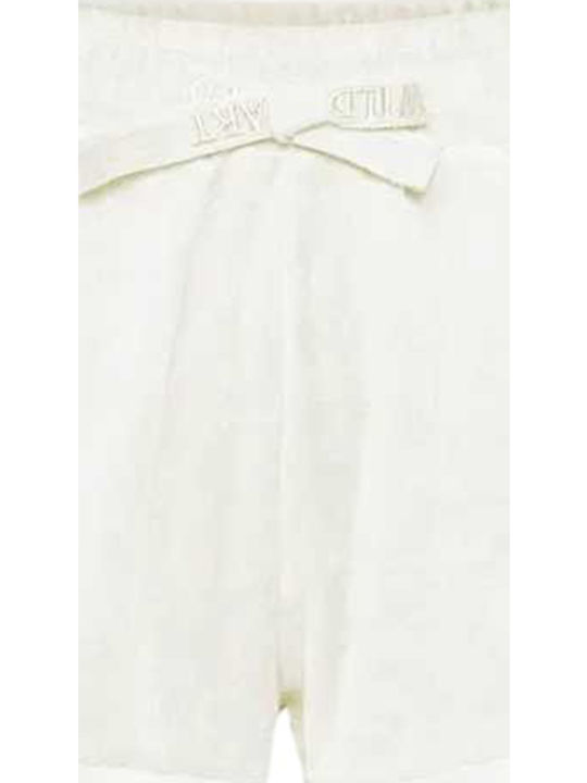 Funky Buddha Γυναικείο Αθλητικό Σορτς Off White