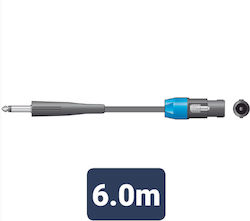 Citronic Speakon male - 6.3mm male 6m SPK-J600
