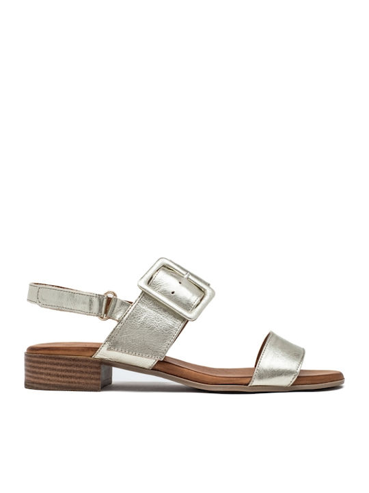 Leather Sandals Anatomic Gold