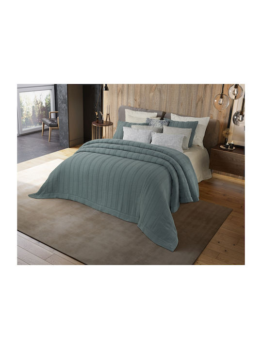 Liolios Home Alice Double Blanket 230x260cm Aqua